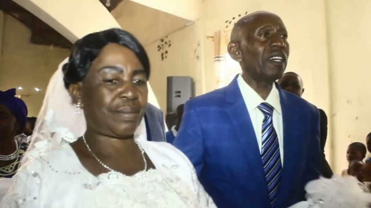 Mariage religieux du Grand-père Kabuyaya Tuvere a sa chere  Kahambu Kambange Semeritha