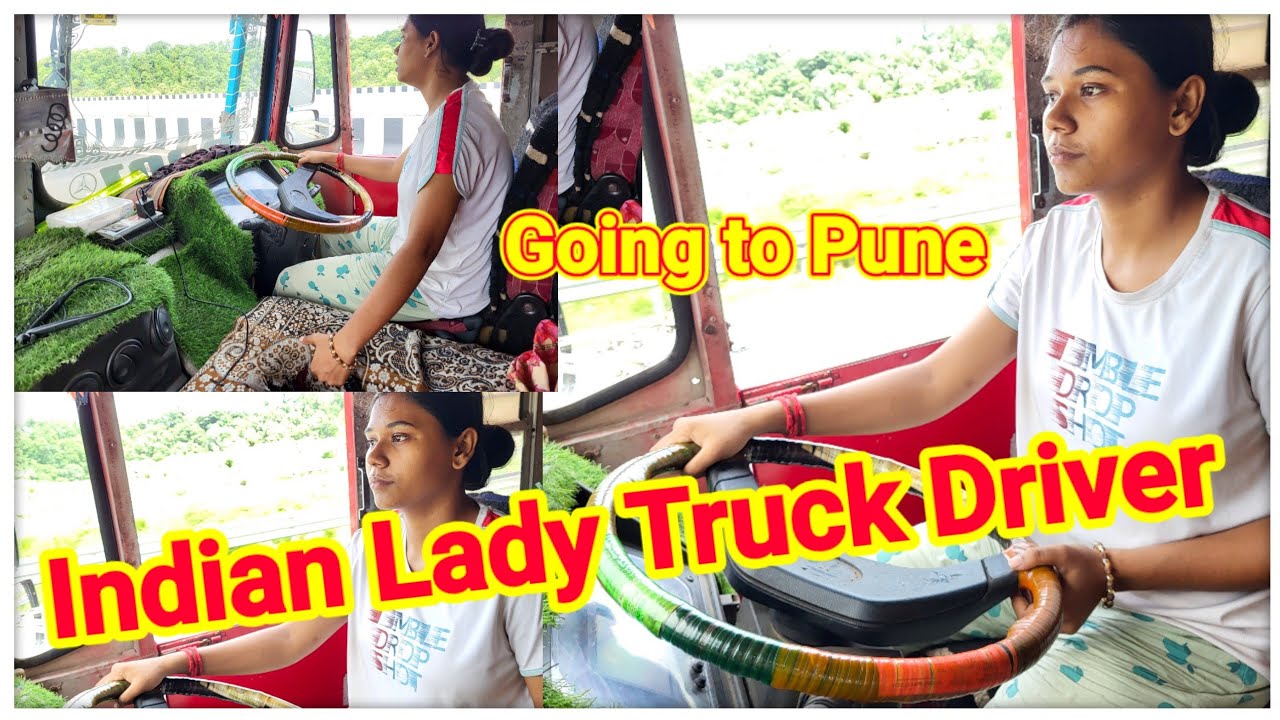 Indian Lady Truck Driver || @Indian Couple Truck Driver #subscribe #viralvideos