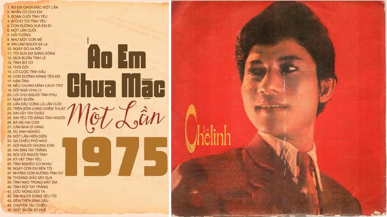 Chế Linh - Album Áo Em Chưa Mặc Một Lần 1975