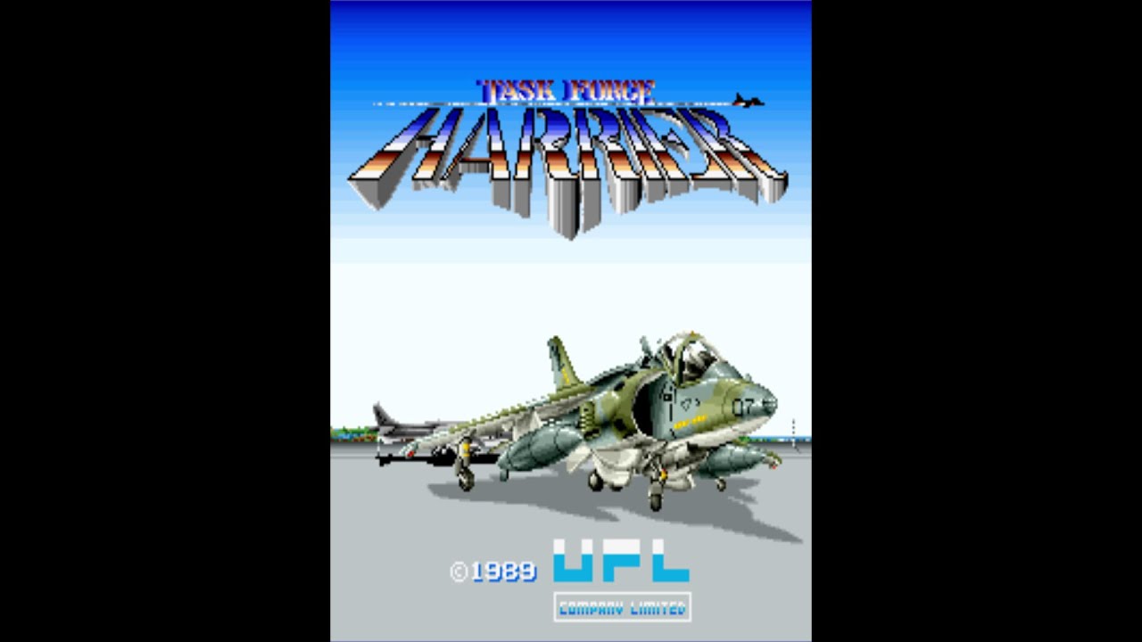 Task Force Harrier (タスクフォースハリア). [Arcade - NMK]. (1989). 1CC. 2 loops. 60Fps.