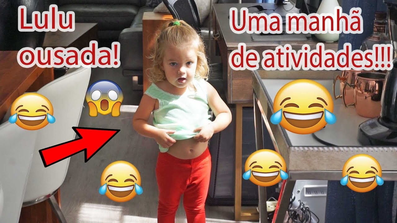 LULU ESTÁ OUSADA!! + UMA MANHÃ DE ATIVIDADES!!!!