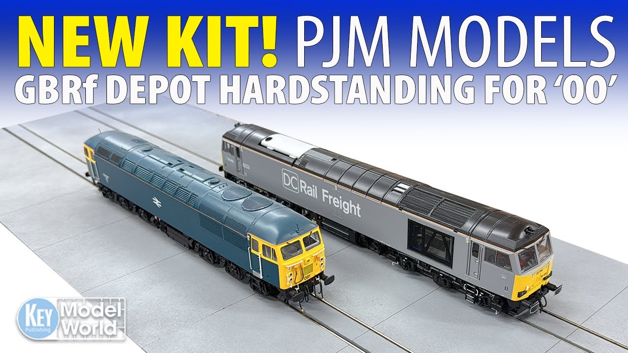 NEW PJM MODELS KIT: GBRf depot hard standing kit for OO gauge