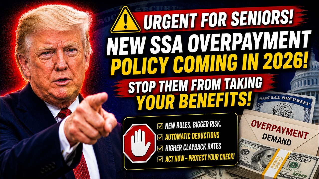SSA Overpayment Alert 2026: Protect Your Social Security Benefits Now 🔥