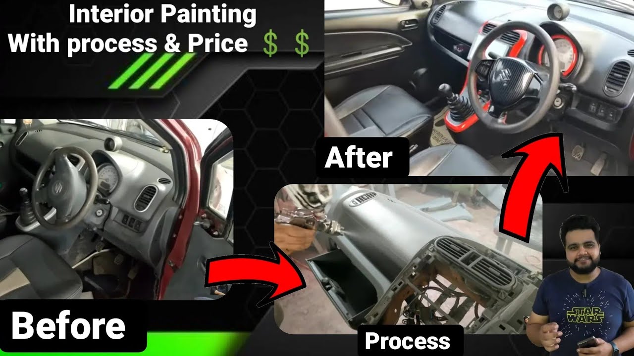 Car Interior Painting Full Process with Price