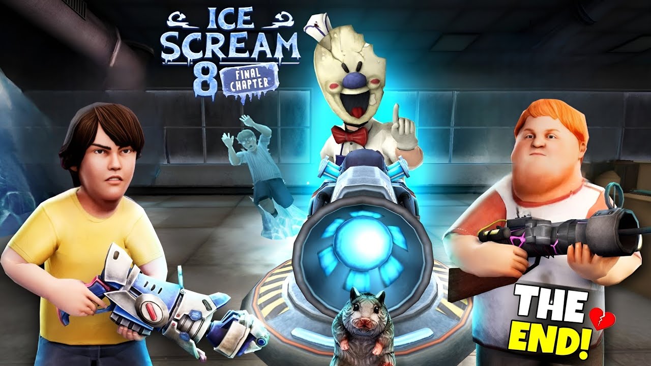 Ice Scream 8: Final Chapter Ending | Full Horror Gameplay | Lovely Boss