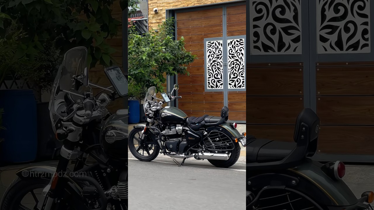 Accessories fitting for Royal Enfield Super Meteor 650🏍️ | Super Meteor 650 | #royalenfield #moto