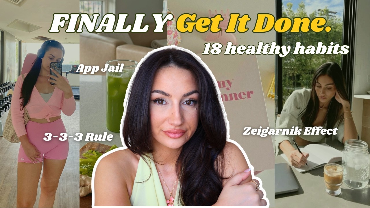 how to exit your LAZY GIRL ERA🎧🌱: become productive, DISCIPLINED & get things done!