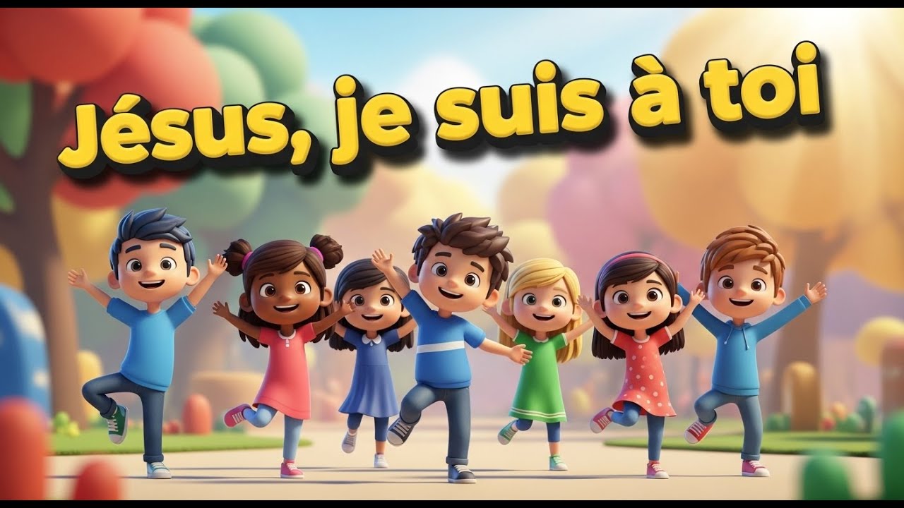 Jésus je suis à toi #ChrétienPourEnfants, #MusiqueChrétienneEnfant#LouangeEnfant,
