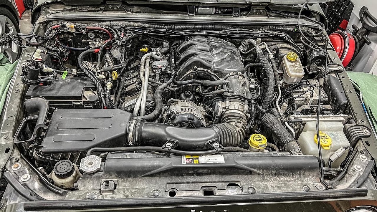 HOW TO REMOVE ENGINE FROM JEEP WRANGLER JK 3.6L