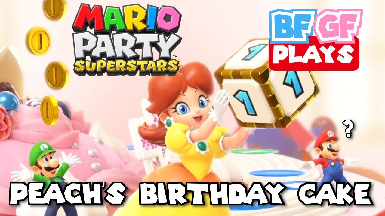 Mario Party Superstars Walkthrough (Cutest board game | Peach's Birthday Cake)
