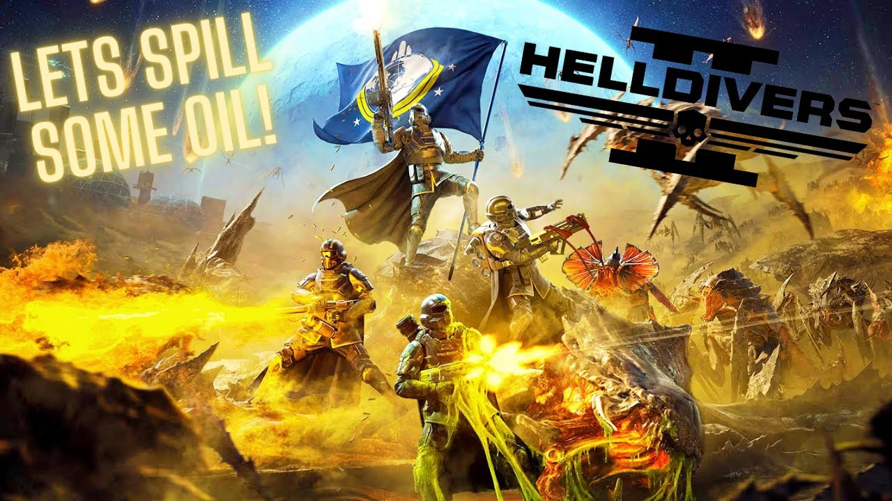 Helldivers 2! Automatons and Termanids