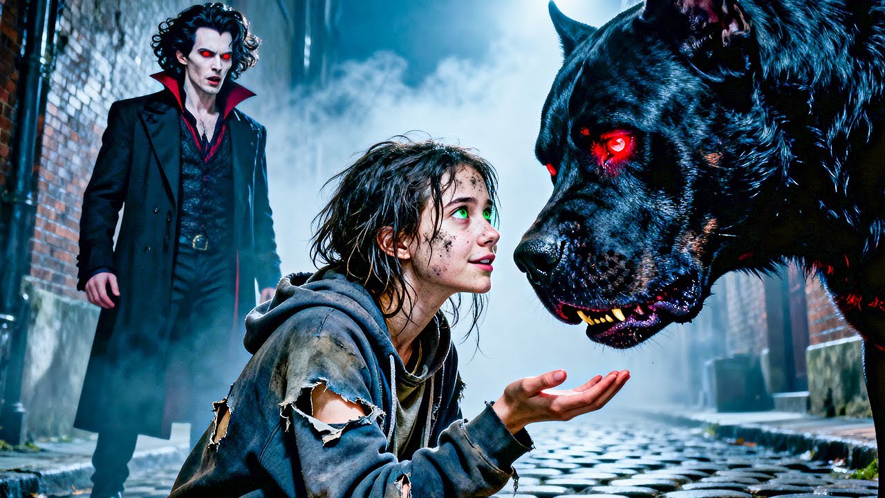 Everyone Feared Vampire King's Guard Dog—Then Homeless Girl Whispered One Word and It Obeyed