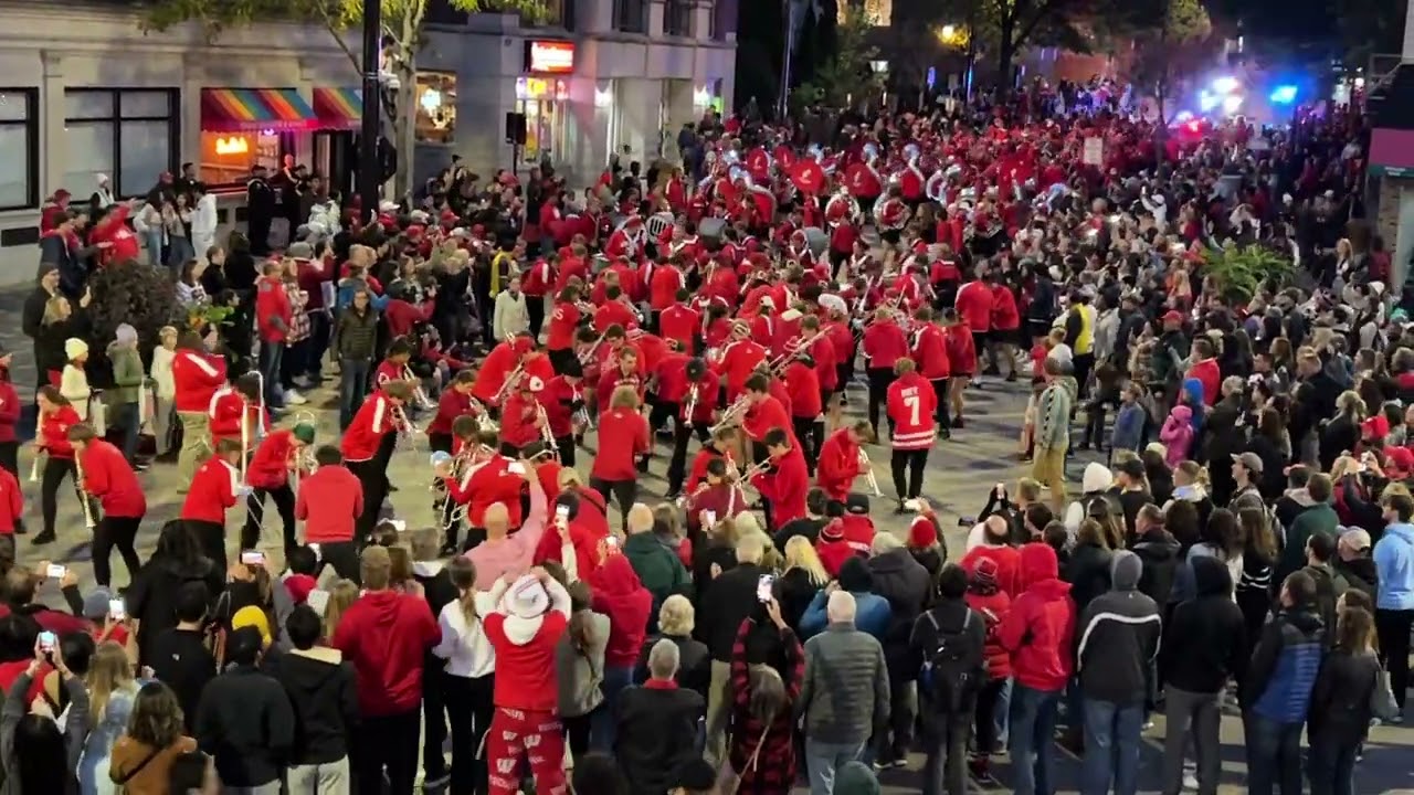 University of Wisconsin Marching Band  10-6-23  Homecoming