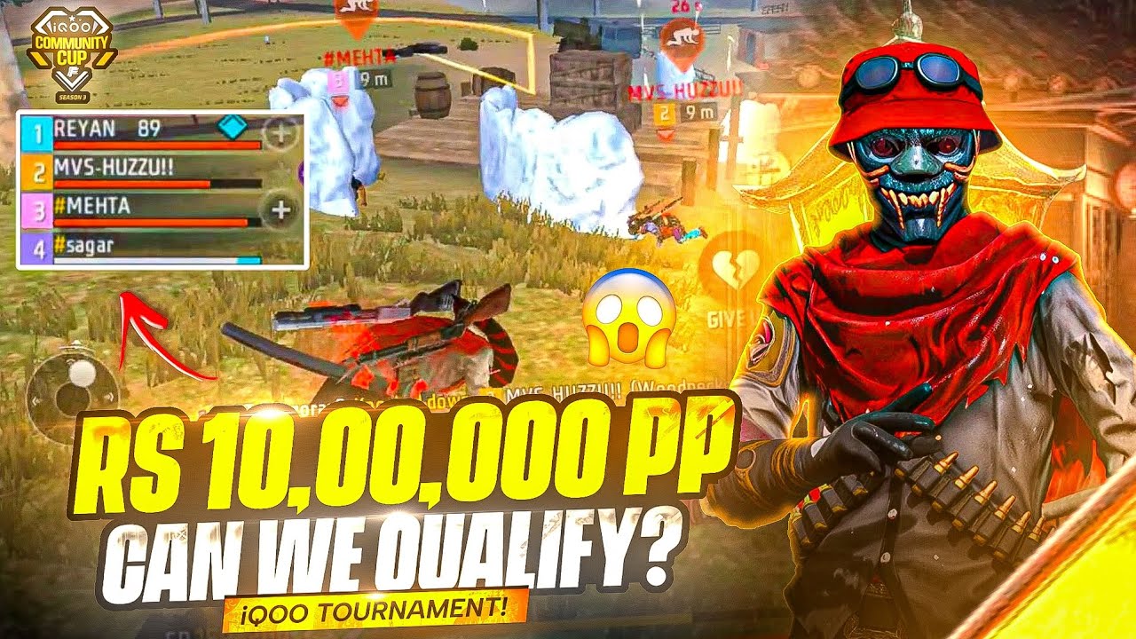 CAN WE QUALIFY IN QUATER FINAL OF Rs.10 LAKH IQOO COMMUNITY CUP @FOZYAJAY @TGMAFIAA @TotalGaming093 