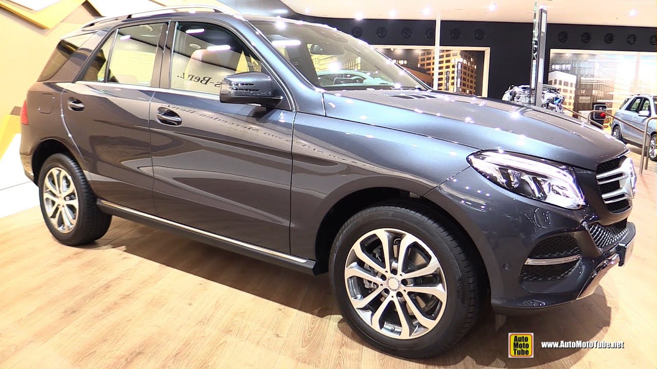 2016 Mercedes GLE 250d - Exterior and Interior Walkaround - 2015 Frankfurt Motor Show