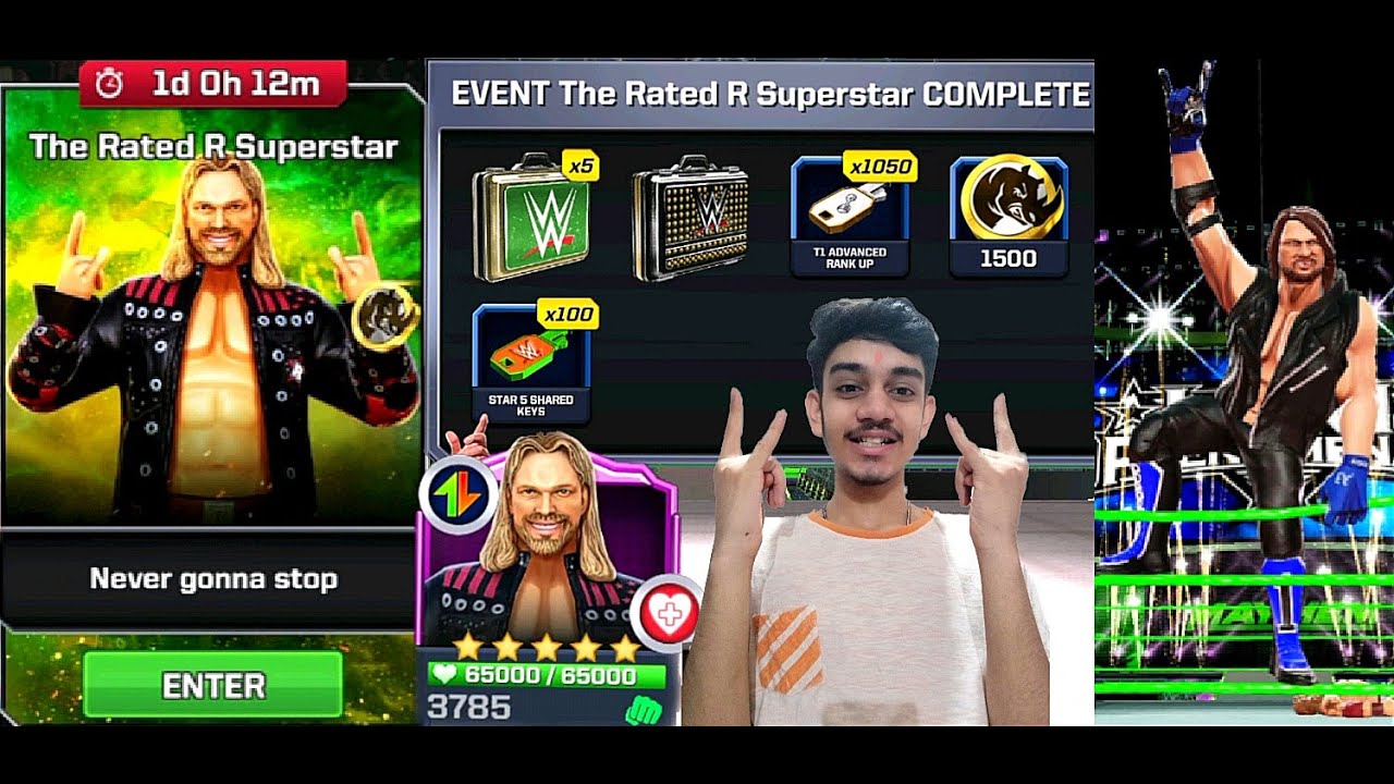 The Rated R Superstar | WWE Mayhem | Mr.Benzok