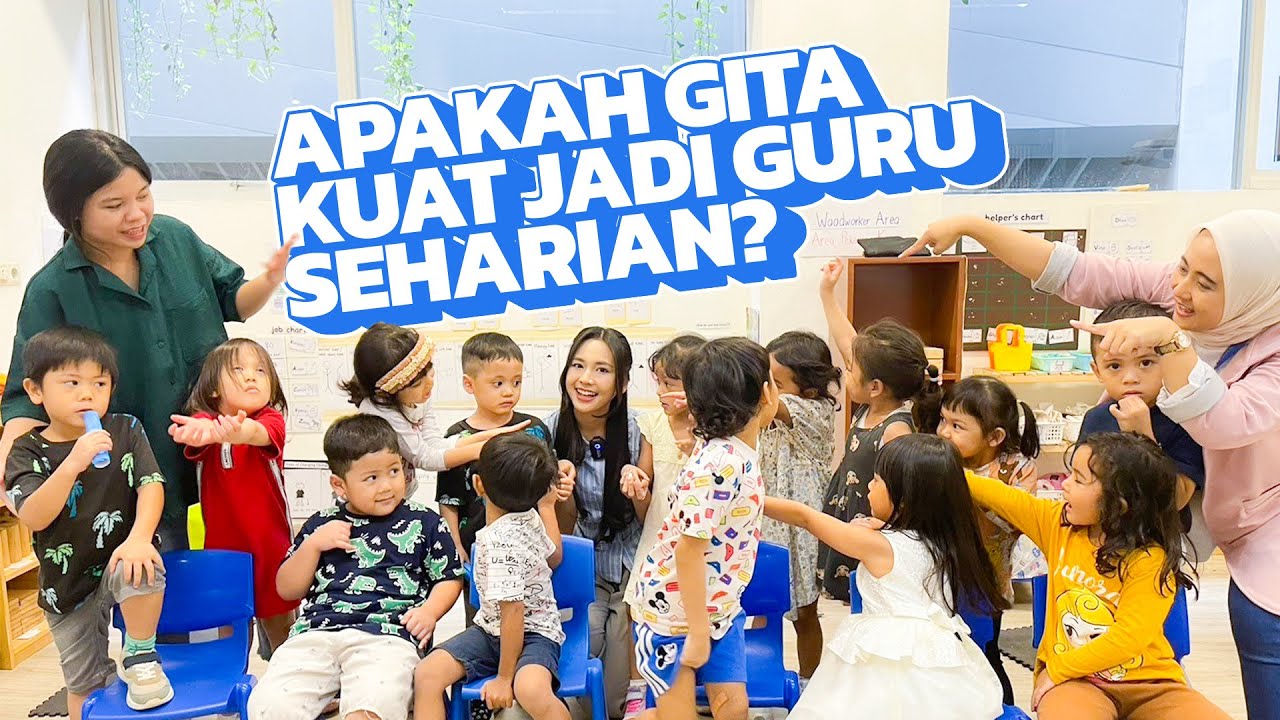 [One Day One] Gita Jadi Guru Preschool! 🍎👧🧒