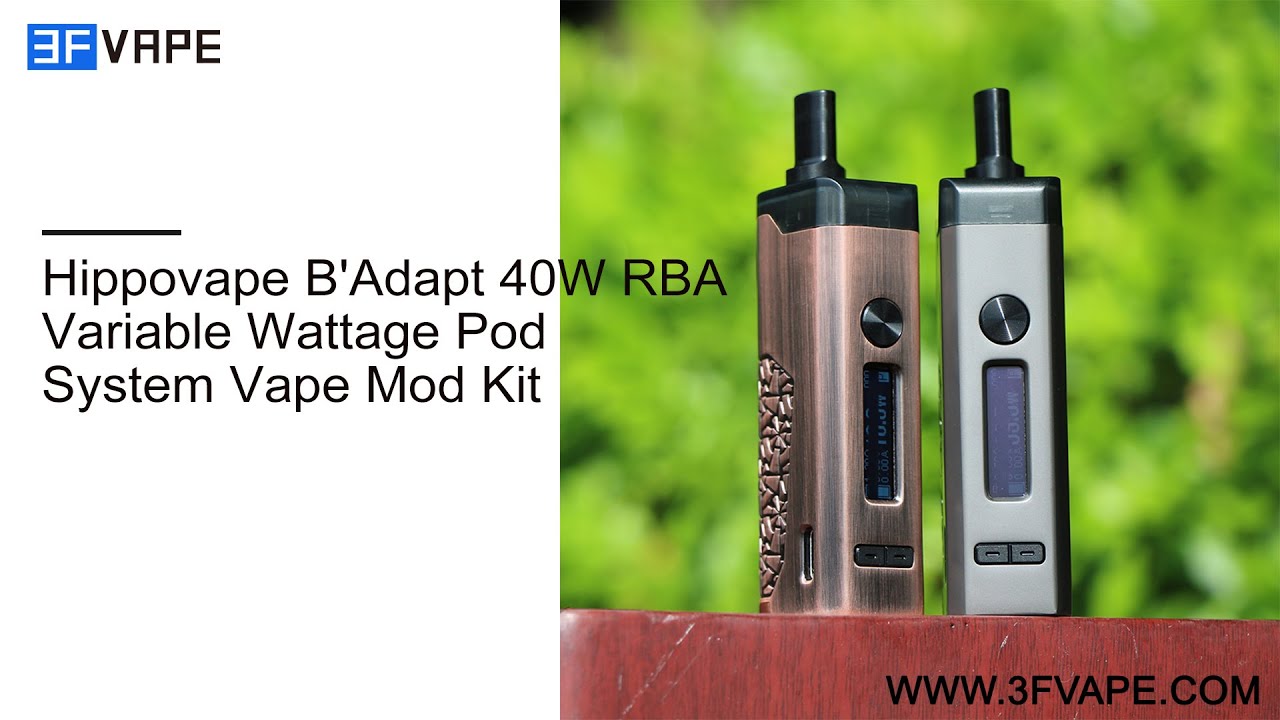 Hippovape B'Adapt 40W  Pod System Kit