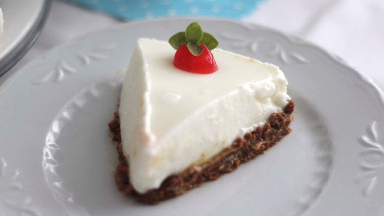 TARTA DE YOGUR GRIEGO SIN HORNO