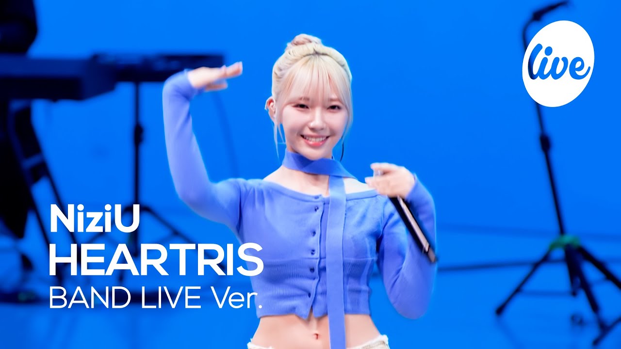 [4K] NiziU - “HEARTRIS” Band LIVE Concert [it's Live] шоу живой музыки