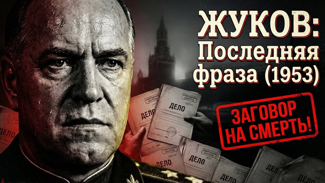 Что сказал Жуков перед расстрелом? Шокирующая правда 1953!