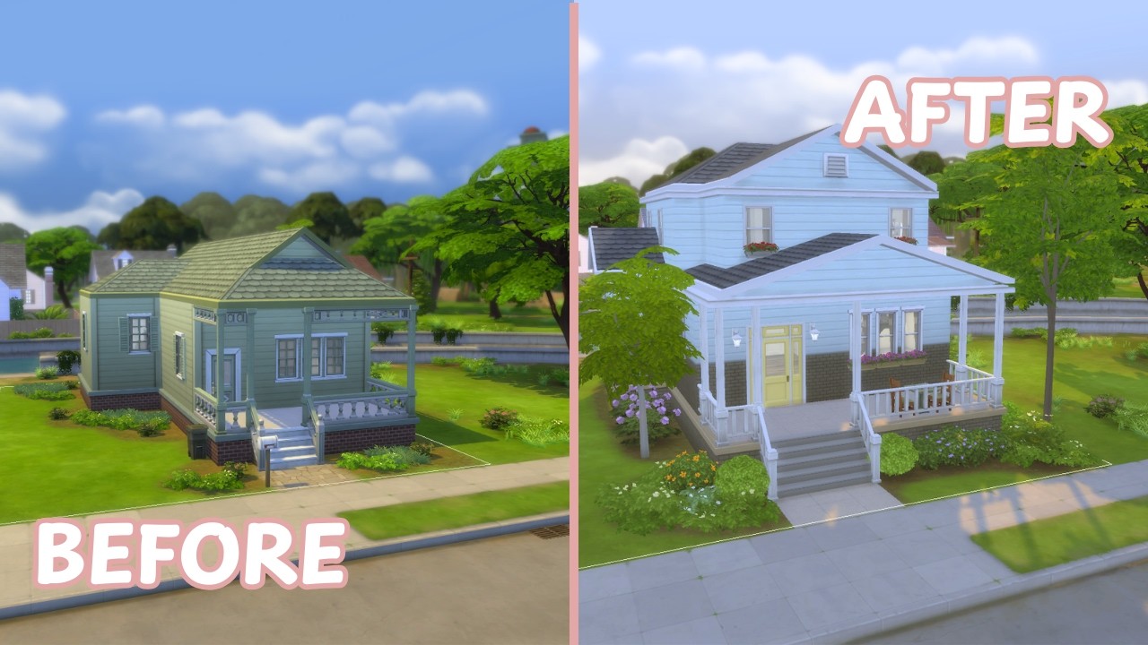 Base Game Renovation || The Sims 4 || Streamlet Single
