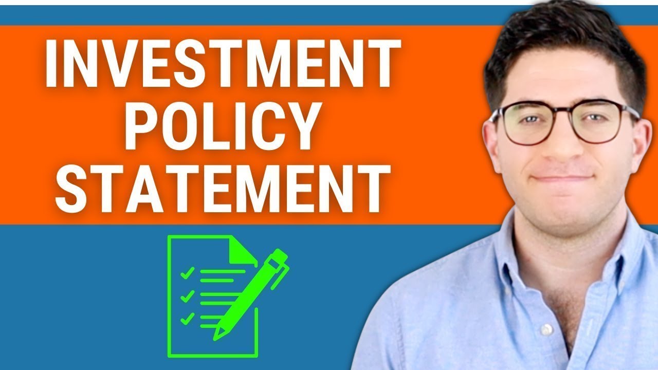 Why You Need an Investment Policy Statement ASAP (and How To Write One)