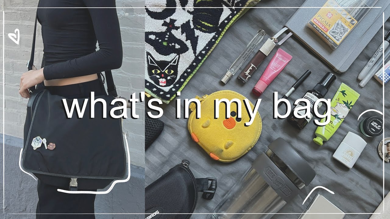 What’s in my bag 2023 | prada messenger *daily essentials*