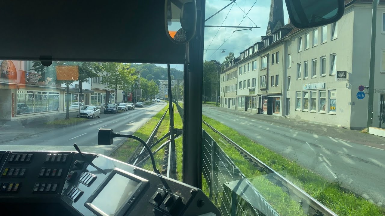 Mitfahrt mit moBiel M8D 563 als Linie 1 Bis Rathaus