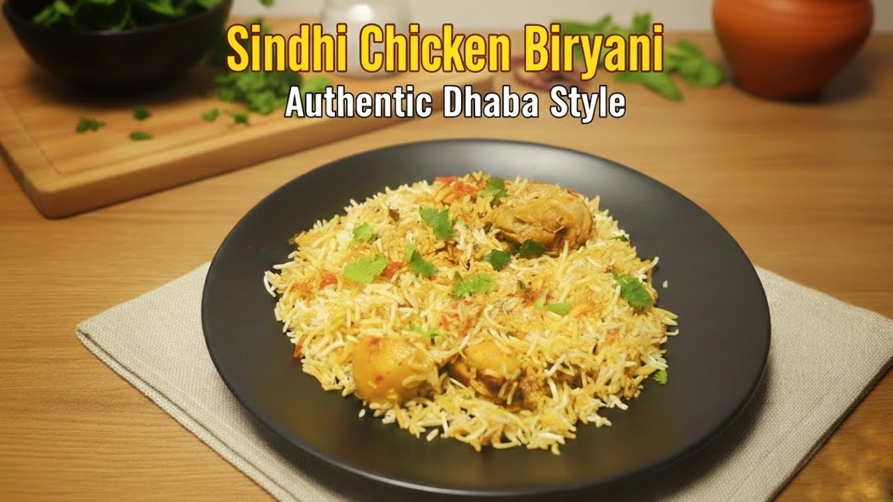 Sindhi Chicken Biryani Recipe | Ramadan Special | Easy & Spicy