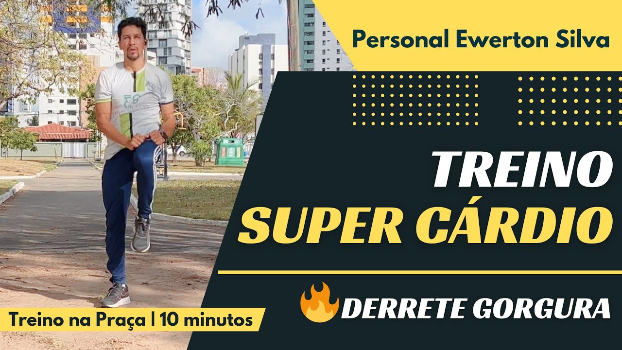 🔥 SUPER CÁRDIO NA PRAÇA — DERRETE GORDURA EM 10 MINUTOS!