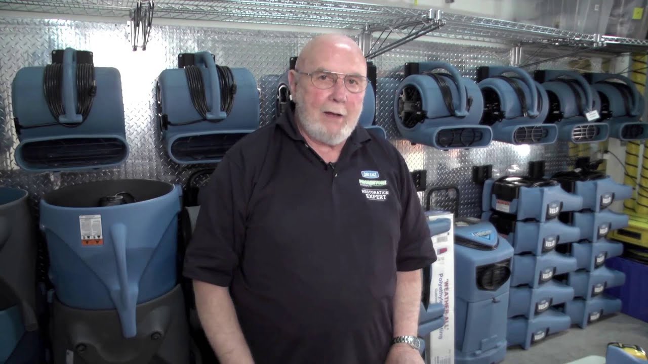 Servicing the Dri-Eaz Velo and Velo Pro Airmover