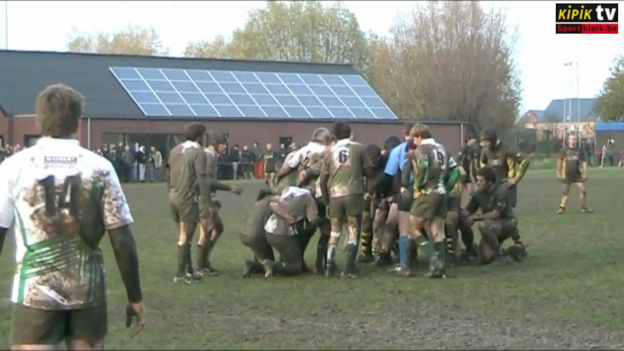 D1 - 8ème journée: Soignies - Frameries 15-12 (18 novembre)