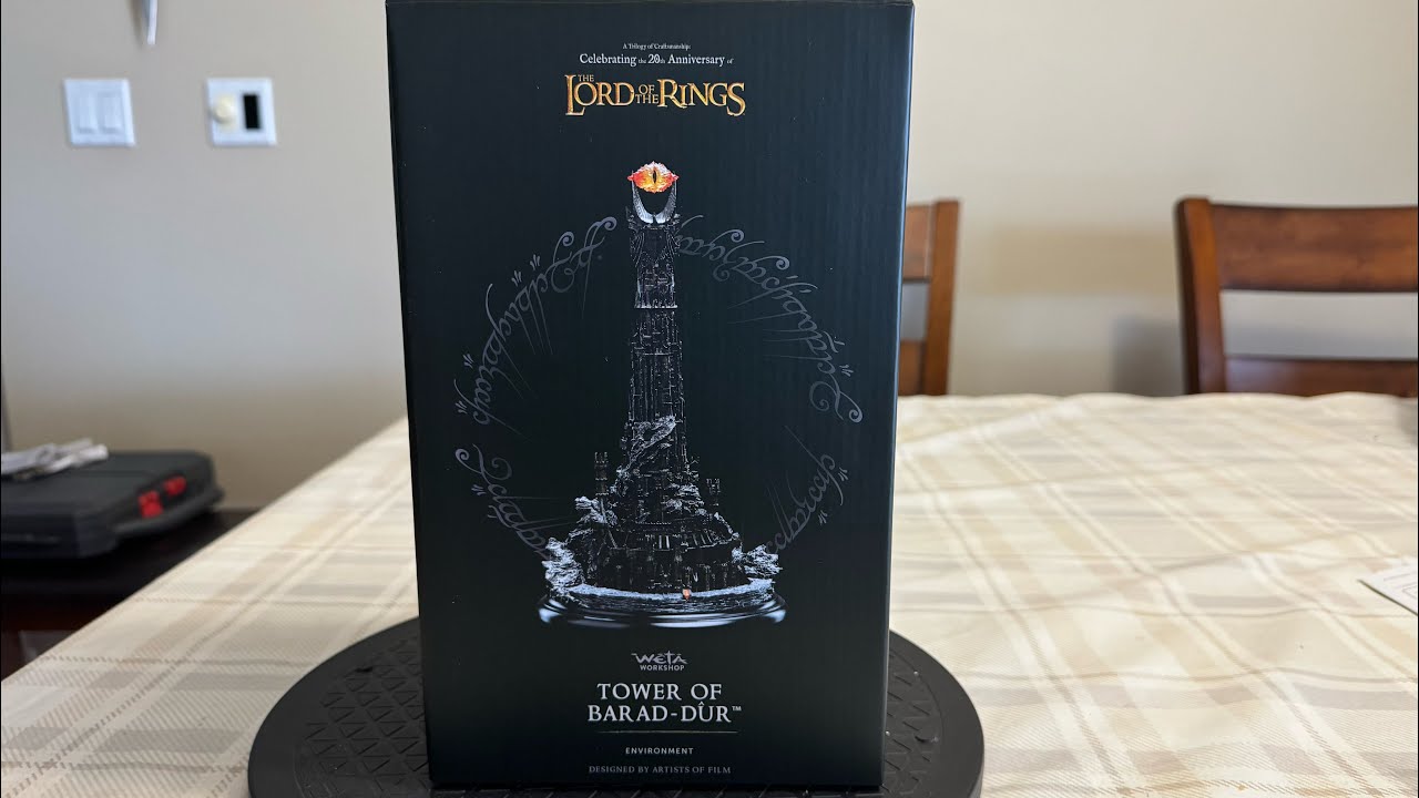 Tower of Barad-Dùr mini environment by Weta Workshop