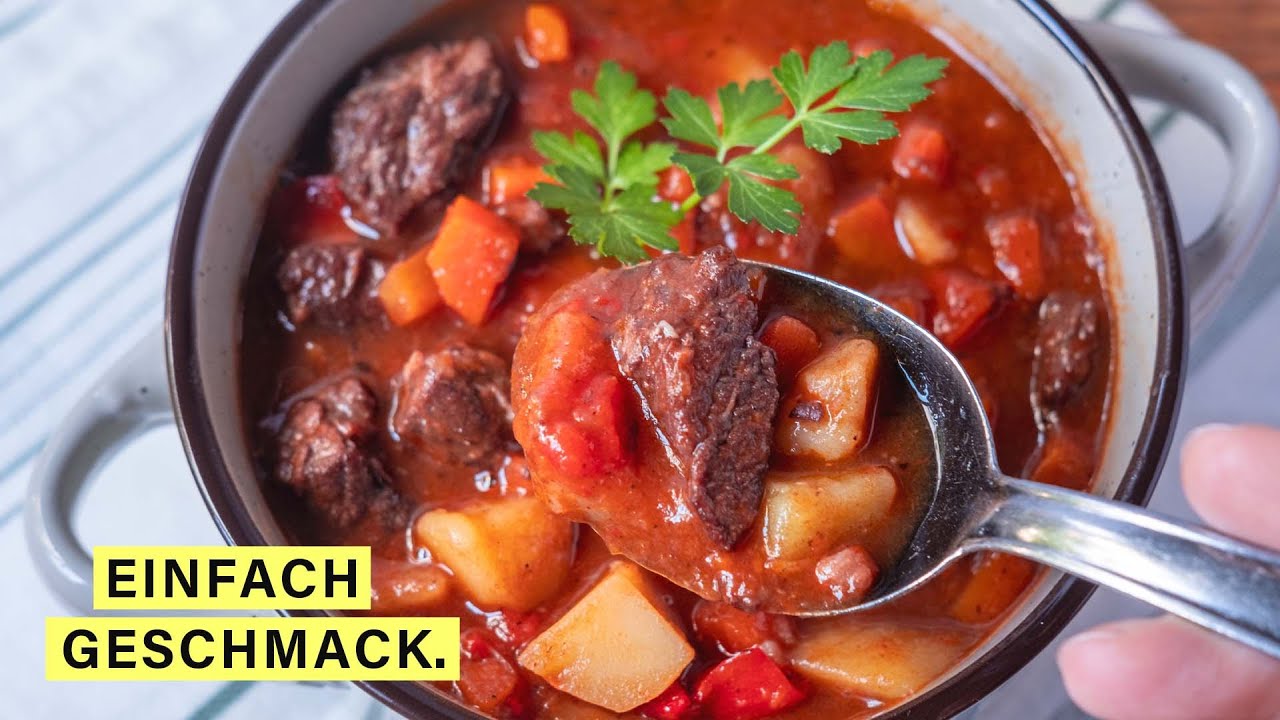 Diese Gulaschsuppe ungarisch macht s&uuml;chtig!