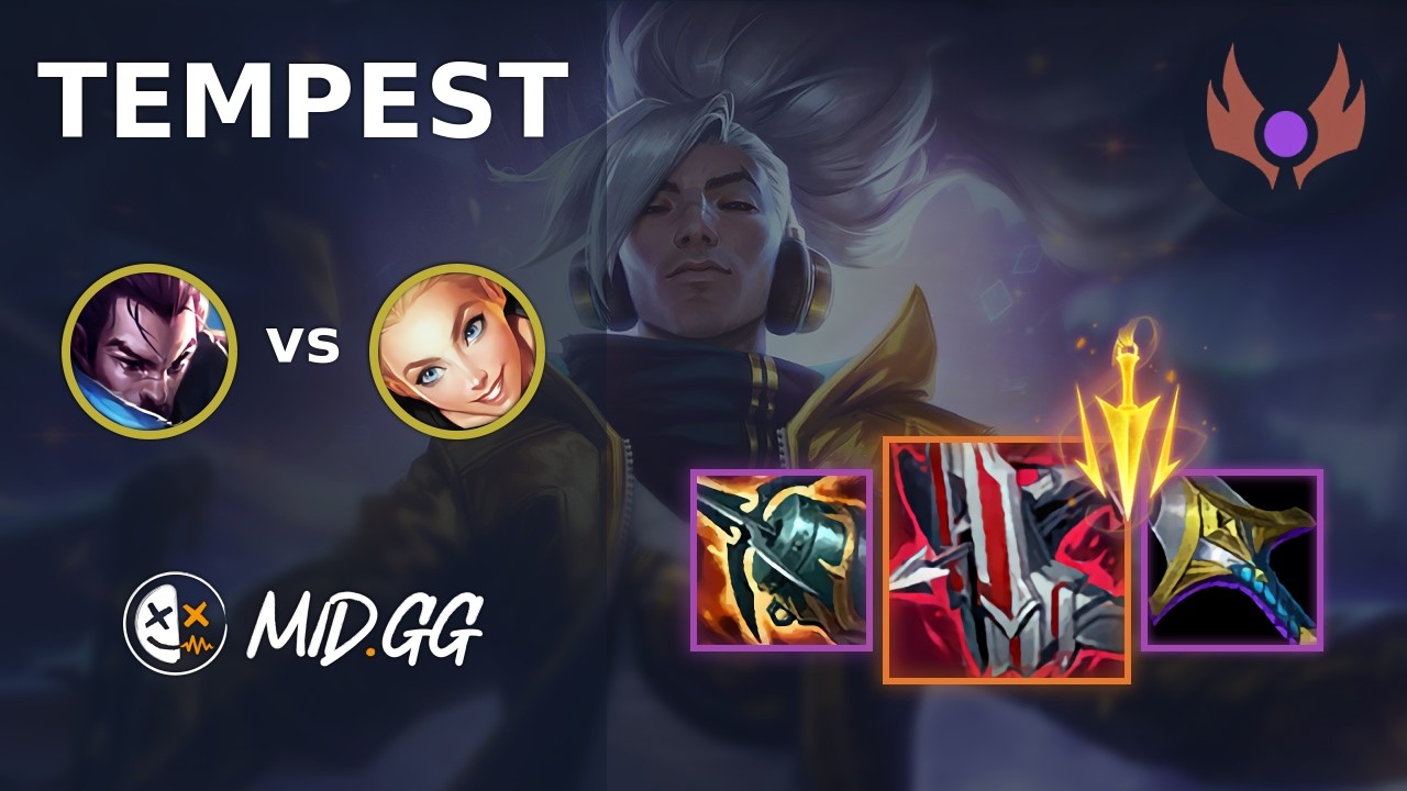 MID.GG: [Tempest] Ясуо Бот против Люкс | Мастер Северной Америки | Сезон LOL 2026