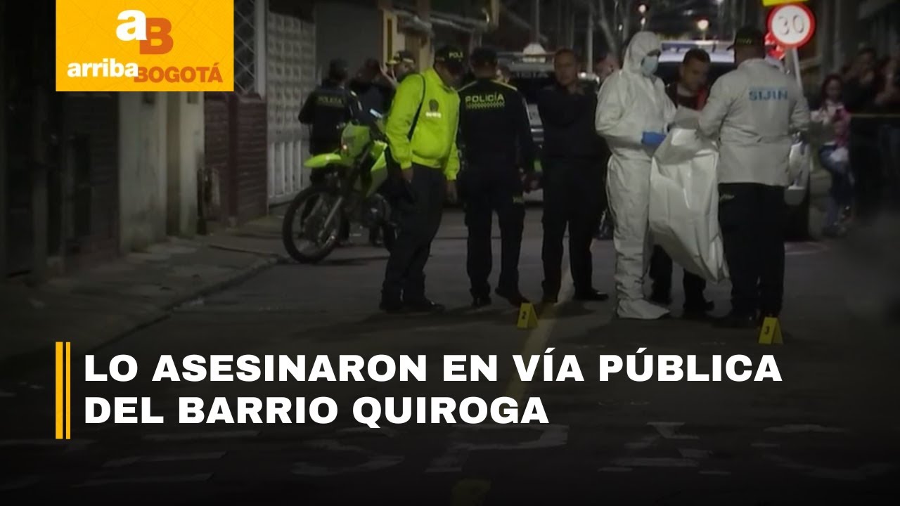 Hombre asesinado a tiros en Quiroga: Misterio en Bogotá | CityTv