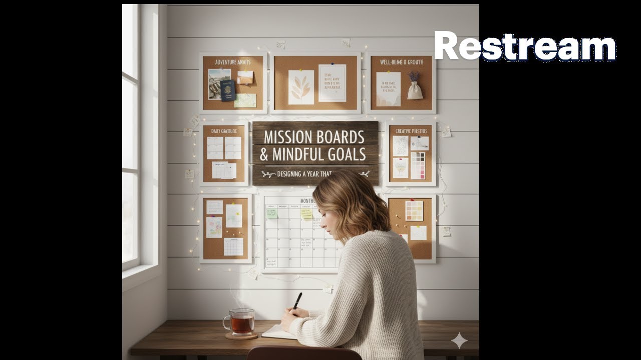 Mission Boards & Mindful Goals: Designing a Year That Matters