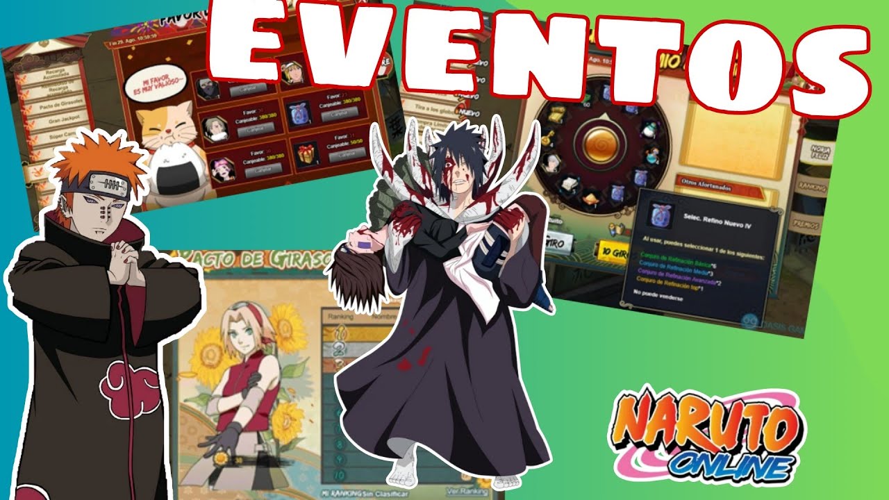 Naruto Online 80 FRAG DE INDRA RULETA NORIA FELIZ TOP1 PACTO DE GIRASOLES  ACTUALIZACION 22/08/2024