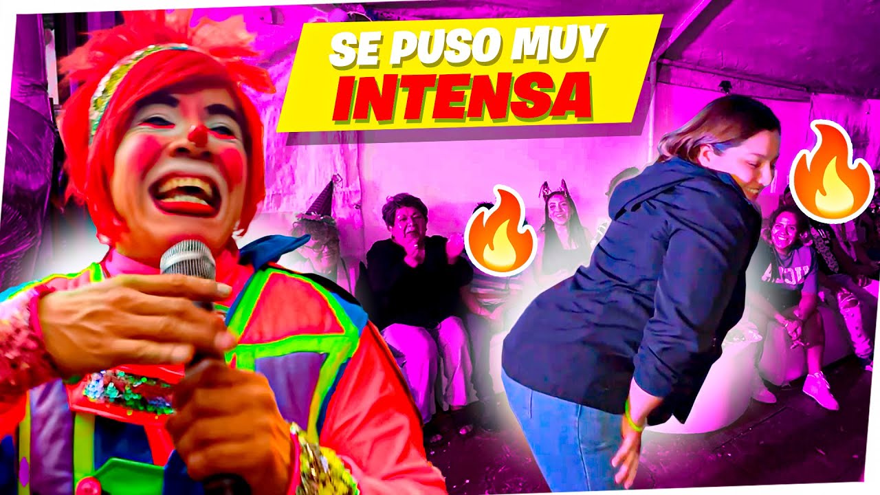 SE LES OLVIDO QUE ESTABAN EN UNA FIESTA‼️😱 LOS PAYASOS MAS VIRALES KIWI Y STIFF CDMX