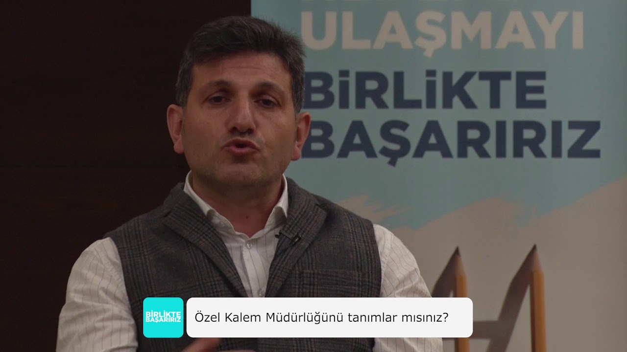 Özel Kalem Müdürlüğünün Hassasiyetleri