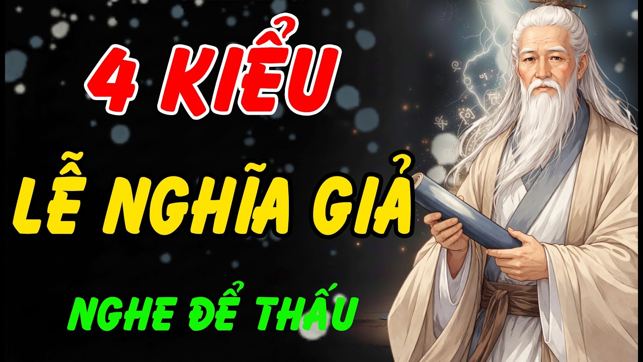 4 KIỂU LỄ NGHĨA GIẢ — NHÌN VẬY MÀ ĐỘC  Lời xưa bóc trần lịch sự sai chỗ là dao giấu tay