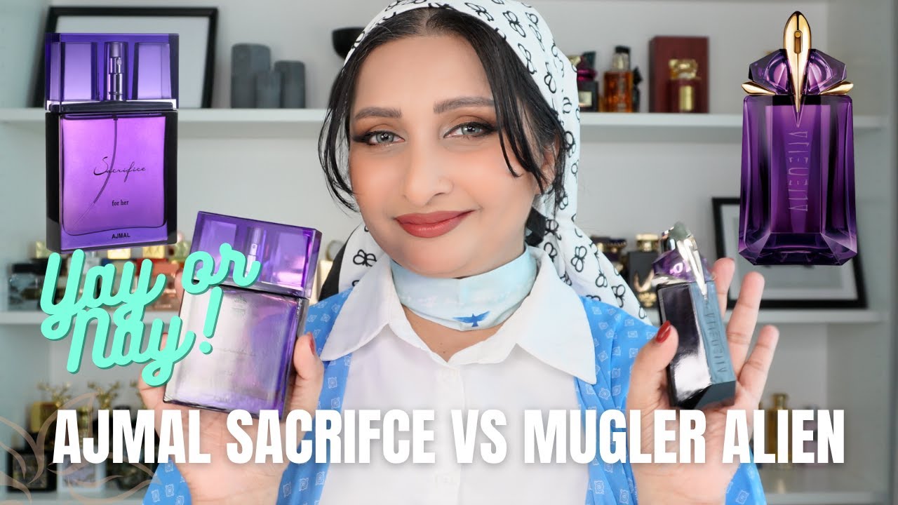Ближневосточный аналог парфюма MUGLER Alien | SACRIFCE от AJMAL #simsquad
