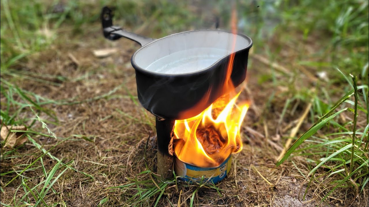 Notkocher : Der Trick mit der Thunfischdose! #survival #krisenvorsorge #thunfisch