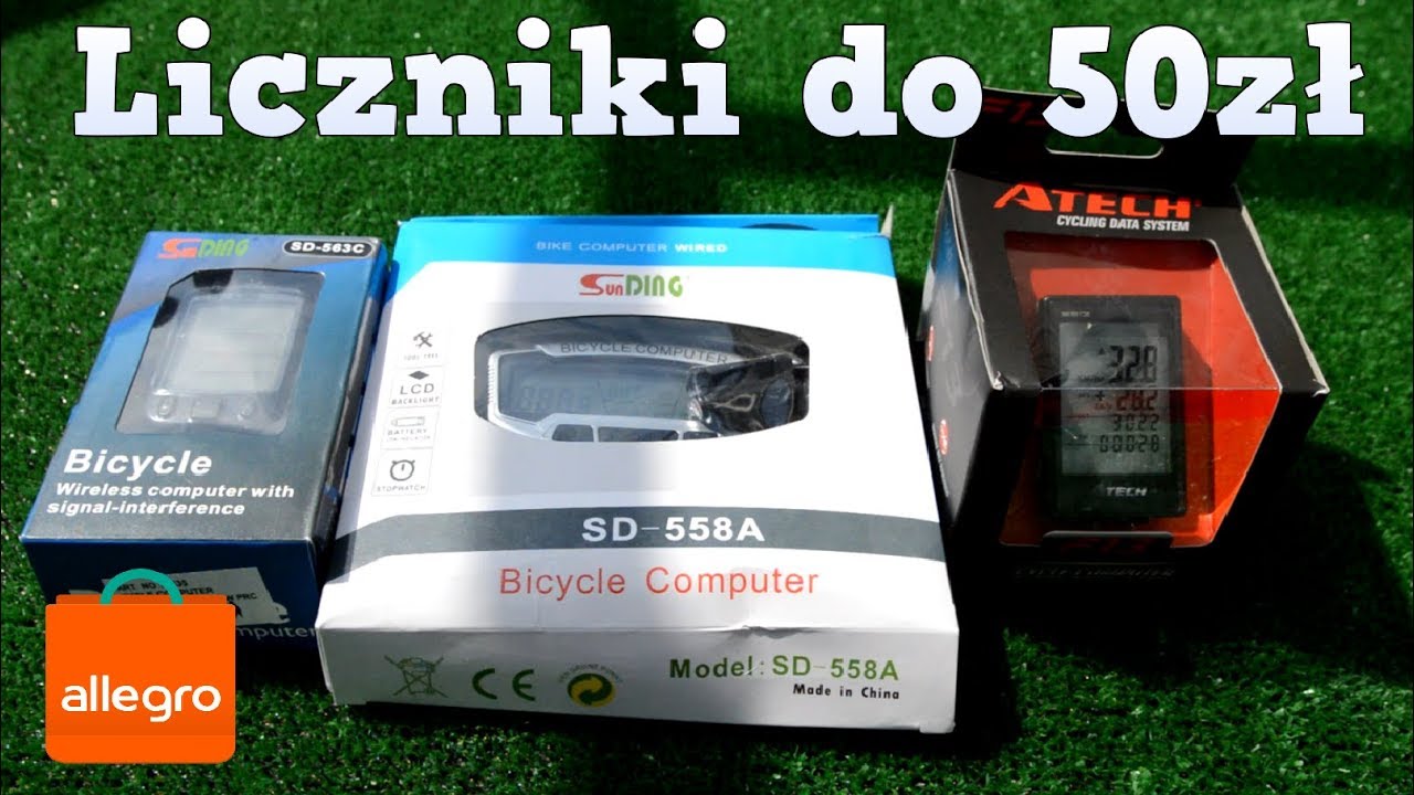 3 Najlepsze liczniki rowerowe z allegro do 50zł TEST