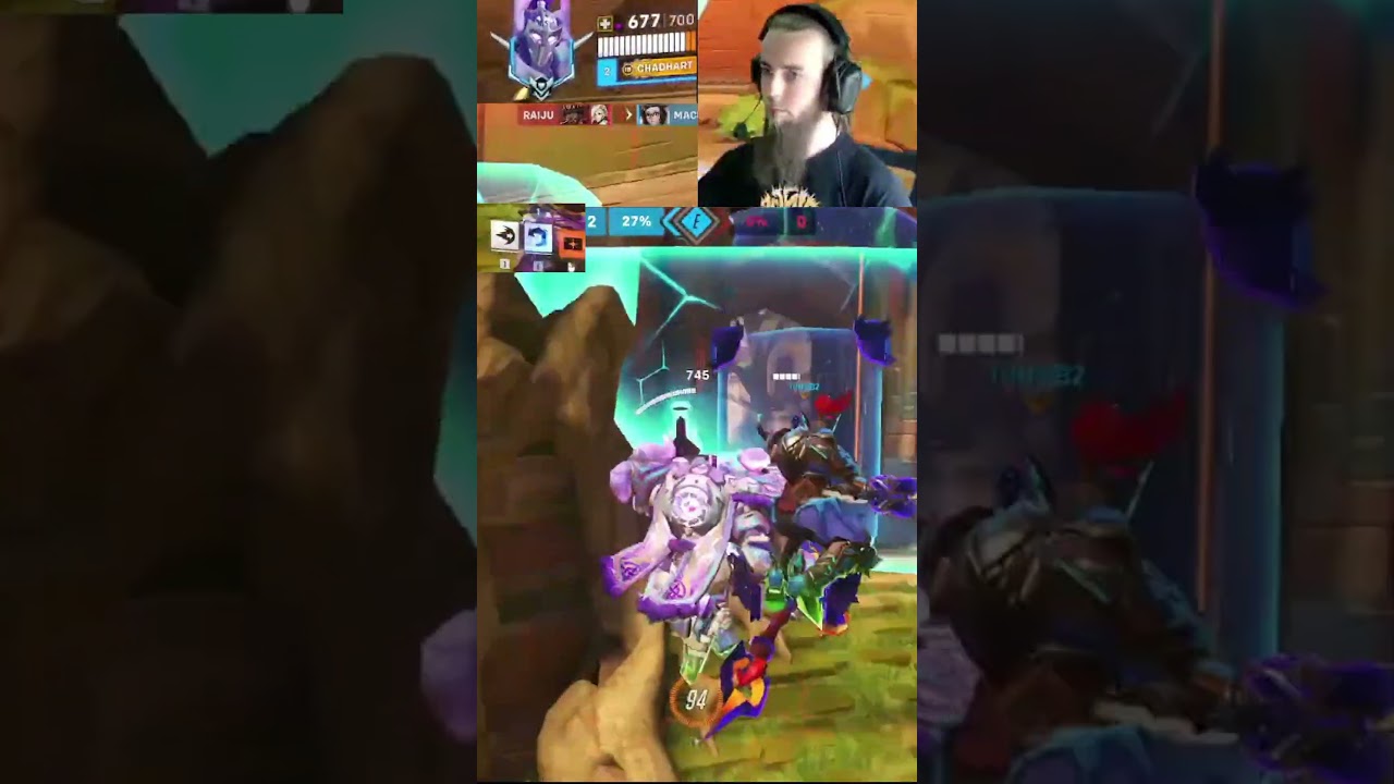 big slam &nbsp; #Chadhart #Reinhardt #Overwatch2 #Tank #Twitch