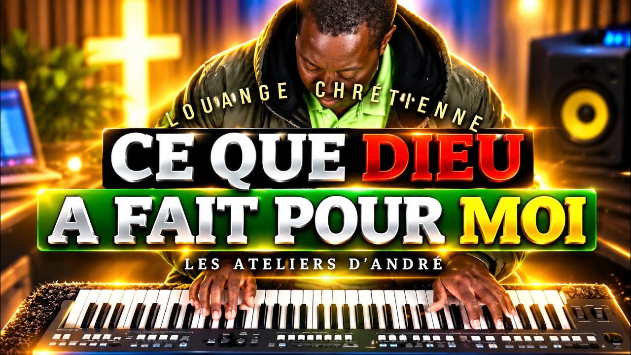 CE QUE DIEU A FAIT POUR MOI (INSTRUMENTALE DE LOUANGE AU PIANO + PAROLE) - LES ATELIERS D'ANDRÉ