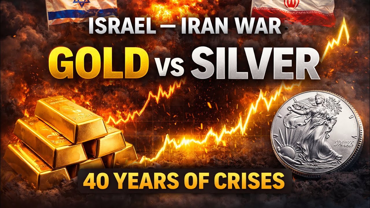 Gold vs Silver Price History (1984&ndash;2026) | Every Crash, Crisis & Rally Explained #iranisraelwar 