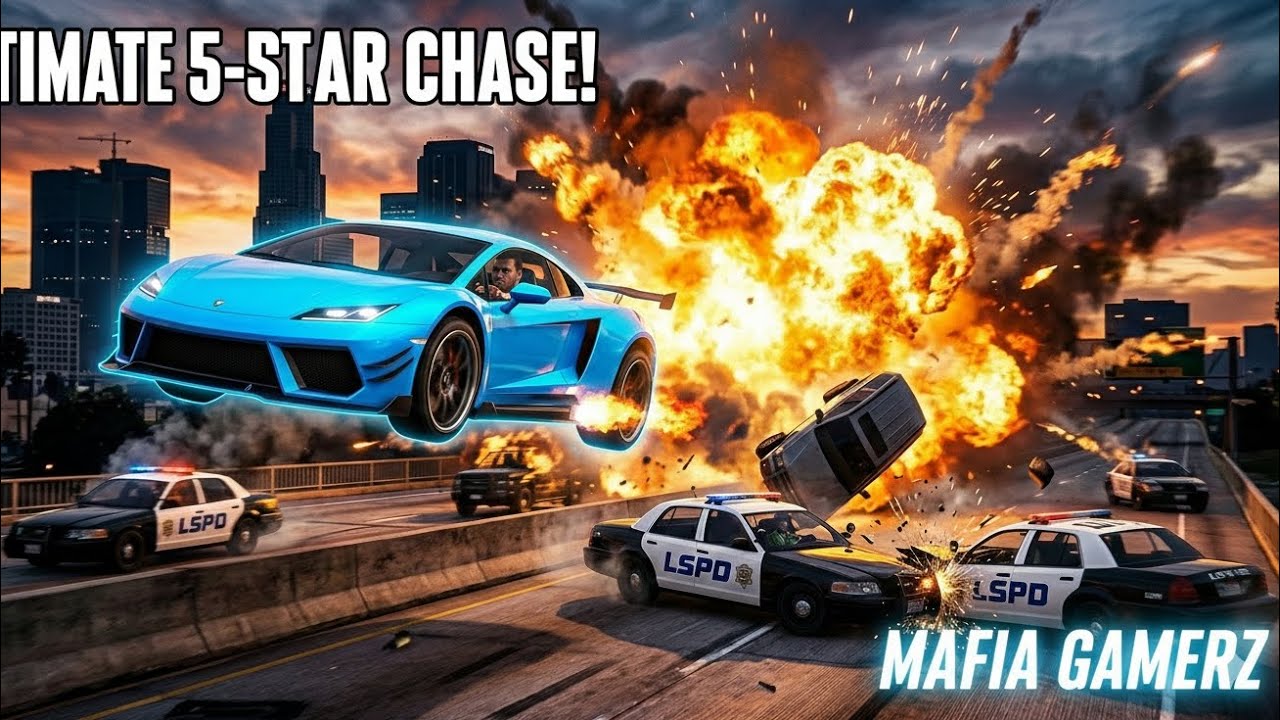 Gta v like Android game 🚔 COPS VS SUPERCAR! | Intense GTA 5 Pursuit. I am police officers 💪🏻