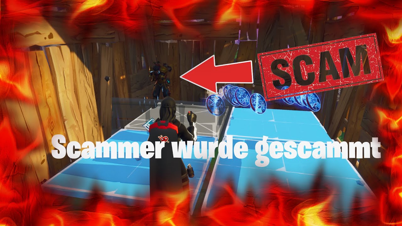 Dummer Aggressiver Scammer fängt an zu weinen!!! Scammer wurde gescammt in Fortnite RDW